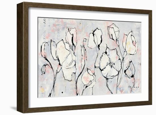 16 Again Blush v2-Kellie Day-Framed Art Print