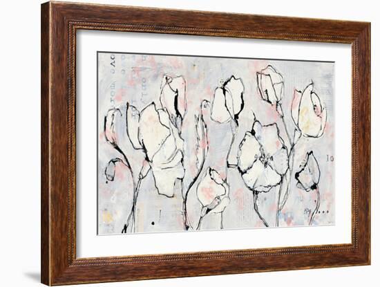 16 Again Blush v2-Kellie Day-Framed Art Print