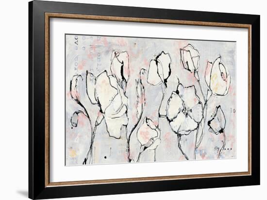 16 Again Blush v2-Kellie Day-Framed Art Print