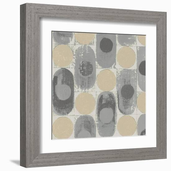 16 Blocks Square XVI Archroma-Kathrine Lovell-Framed Art Print