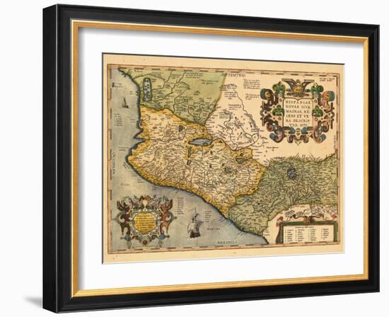 1601, Mexico-null-Framed Giclee Print