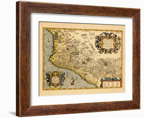 1601, Mexico-null-Framed Giclee Print