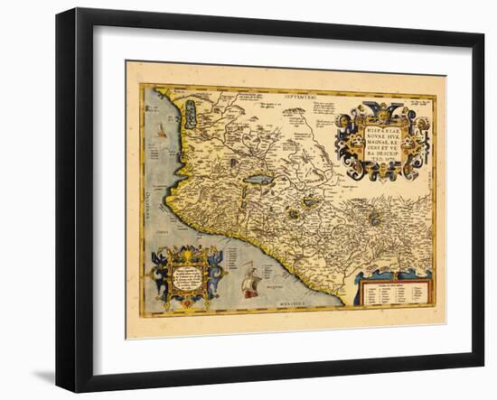 1601, Mexico-null-Framed Giclee Print