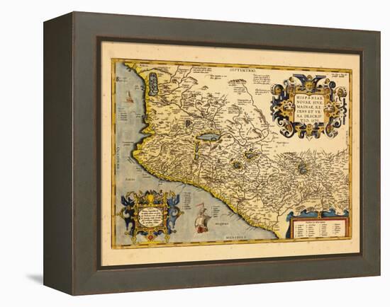 1601, Mexico-null-Framed Premier Image Canvas