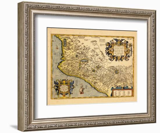 1601, Mexico-null-Framed Premium Giclee Print
