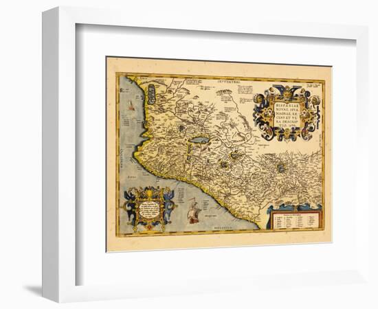 1601, Mexico-null-Framed Premium Giclee Print