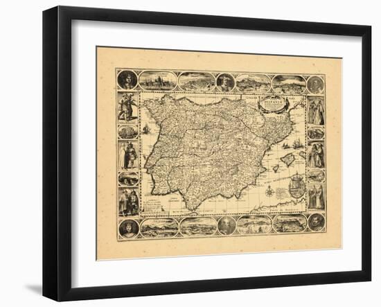 1617, Portugal, Spain-null-Framed Giclee Print