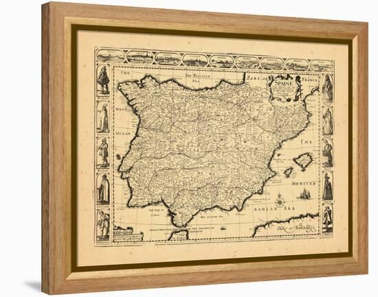 1626, Portugal, Spain-null-Framed Premier Image Canvas