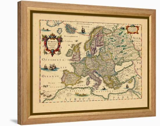 1633, Europe-null-Framed Premier Image Canvas