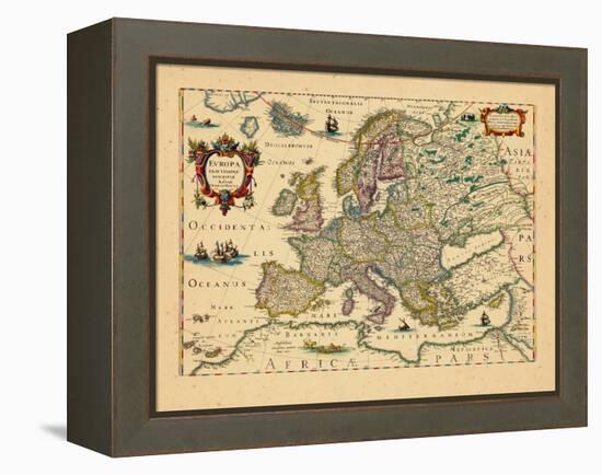 1633, Europe-null-Framed Premier Image Canvas