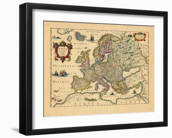 1633, Europe-null-Framed Giclee Print