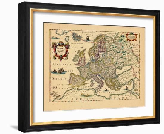 1633, Europe-null-Framed Giclee Print