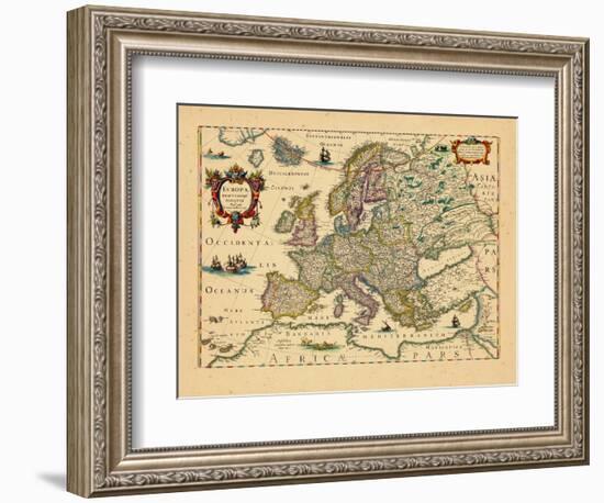 1633, Europe-null-Framed Giclee Print