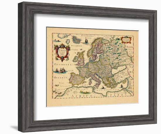 1633, Europe-null-Framed Giclee Print