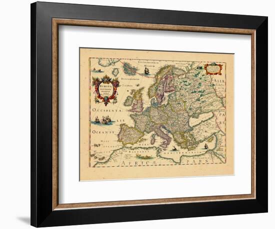 1633, Europe-null-Framed Giclee Print