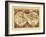 1633, World-null-Framed Premium Giclee Print