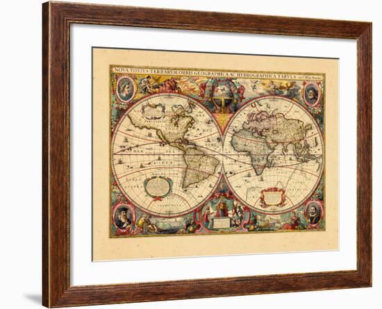 1633, World--Framed Giclee Print