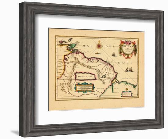 1636, Guyana-null-Framed Giclee Print