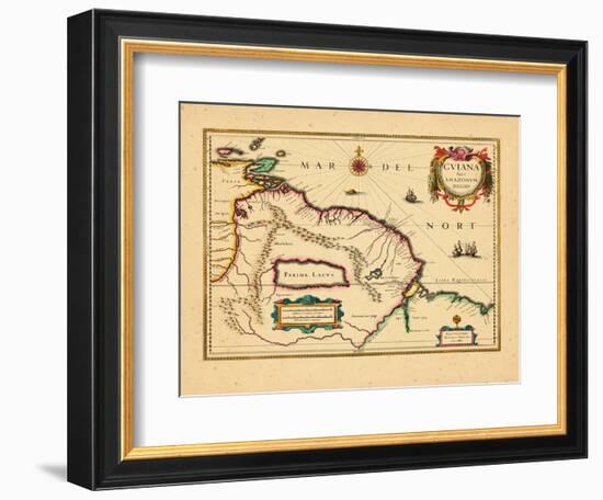 1636, Guyana--Framed Giclee Print