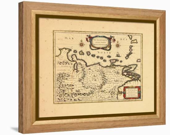 1640, Venezuela-null-Framed Premier Image Canvas