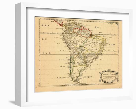 1650, South America-null-Framed Giclee Print