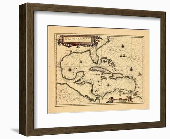 1652, West Indies-null-Framed Giclee Print