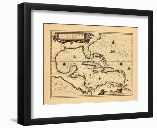 1652, West Indies-null-Framed Giclee Print