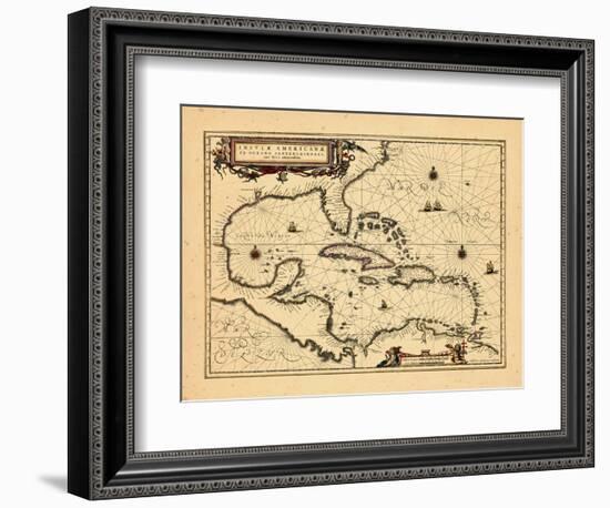 1652, West Indies-null-Framed Giclee Print