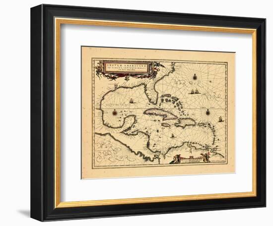 1652, West Indies-null-Framed Giclee Print