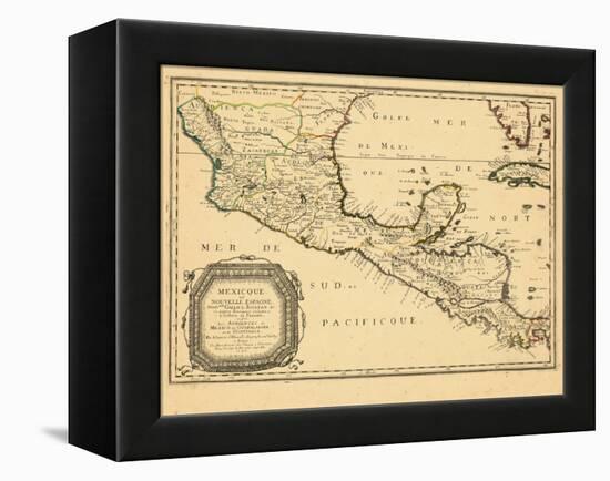 1656, Mexico, Central America-null-Framed Premier Image Canvas