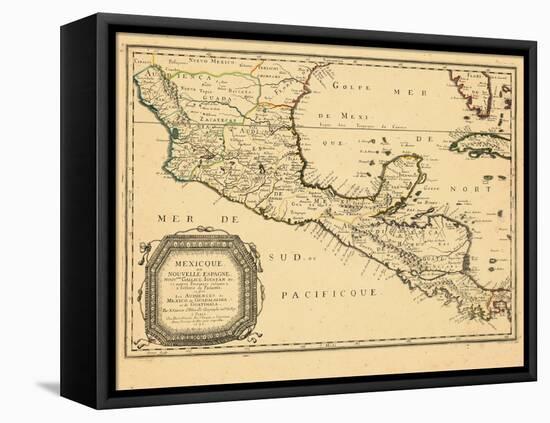 1656, Mexico, Central America-null-Framed Premier Image Canvas