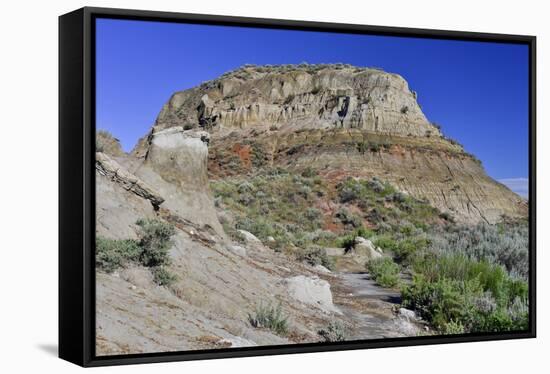 1659 Badlands-Gordon Semmens-Framed Stretched Canvas