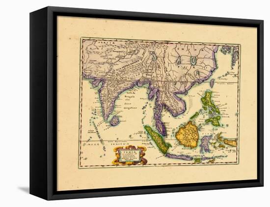 1659, Cambodia, India, Laos, Malaysia, Philippines, Asia-null-Framed Premier Image Canvas