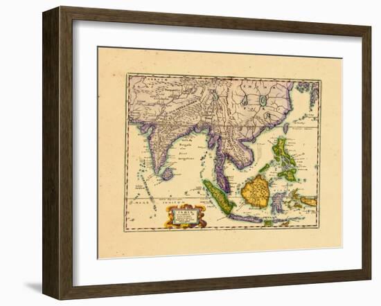 1659, Cambodia, India, Laos, Malaysia, Philippines, Asia-null-Framed Giclee Print