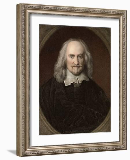 1660 Thomas Hobbes English Philosopher-Paul Stewart-Framed Photographic Print