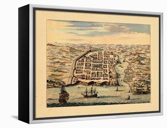 1671, Dominican Republic-null-Framed Premier Image Canvas