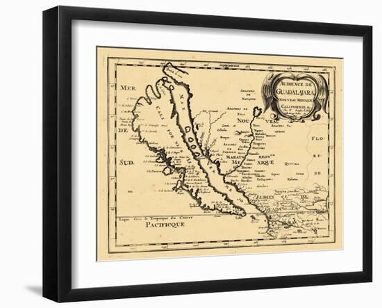 1676, California, Mexico-null-Framed Giclee Print
