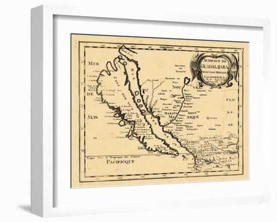 1676, California, Mexico-null-Framed Giclee Print