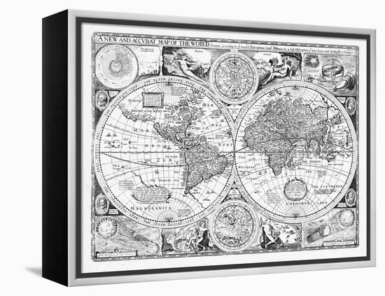 1676, World-null-Framed Premier Image Canvas