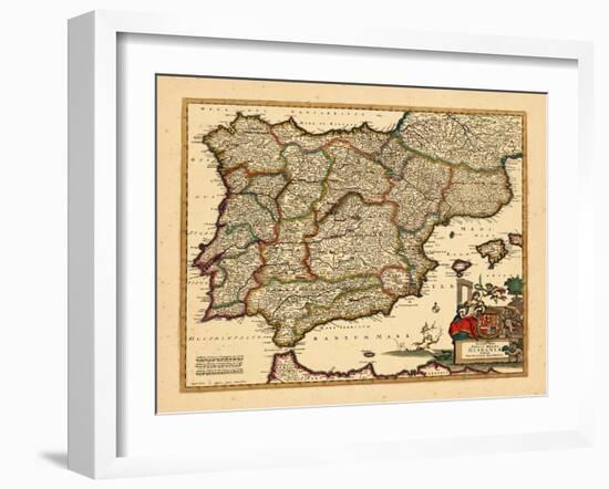 1680, Portugal, Spain-null-Framed Giclee Print