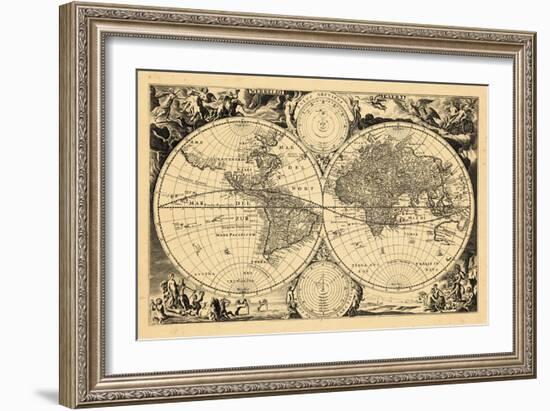 1680, World-null-Framed Giclee Print