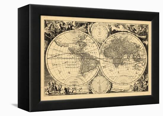 1680, World-null-Framed Premier Image Canvas