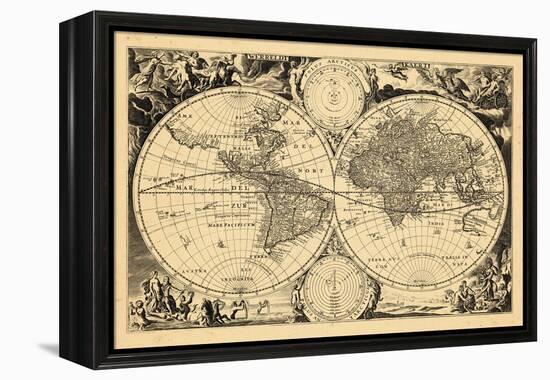 1680, World-null-Framed Premier Image Canvas