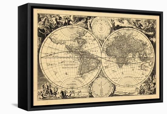 1680, World-null-Framed Premier Image Canvas