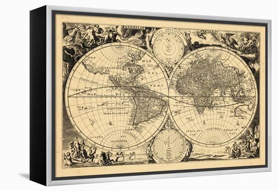 1680, World-null-Framed Premier Image Canvas