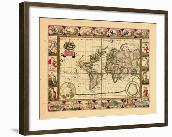 1680, World-null-Framed Giclee Print