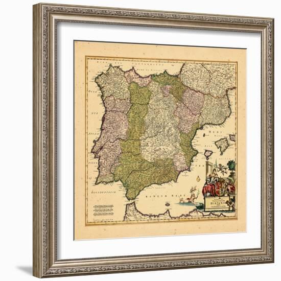 1689, Portugal, Spain-null-Framed Giclee Print