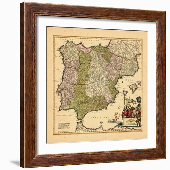 1689, Portugal, Spain-null-Framed Giclee Print