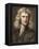 1689 Sir Isaac Newton Portrait Young-Paul Stewart-Framed Premier Image Canvas