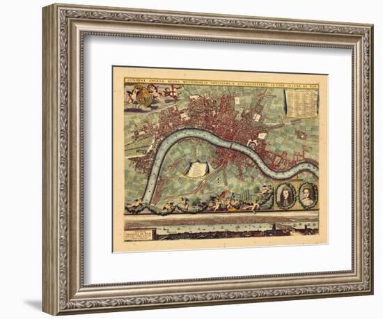 1690, London, England, United Kingdom-null-Framed Giclee Print